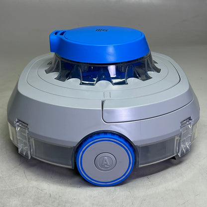 INOPOOL Rechargeable Cordless Robotic Cleaner 600 sq/ft, Grey & Blue DASH